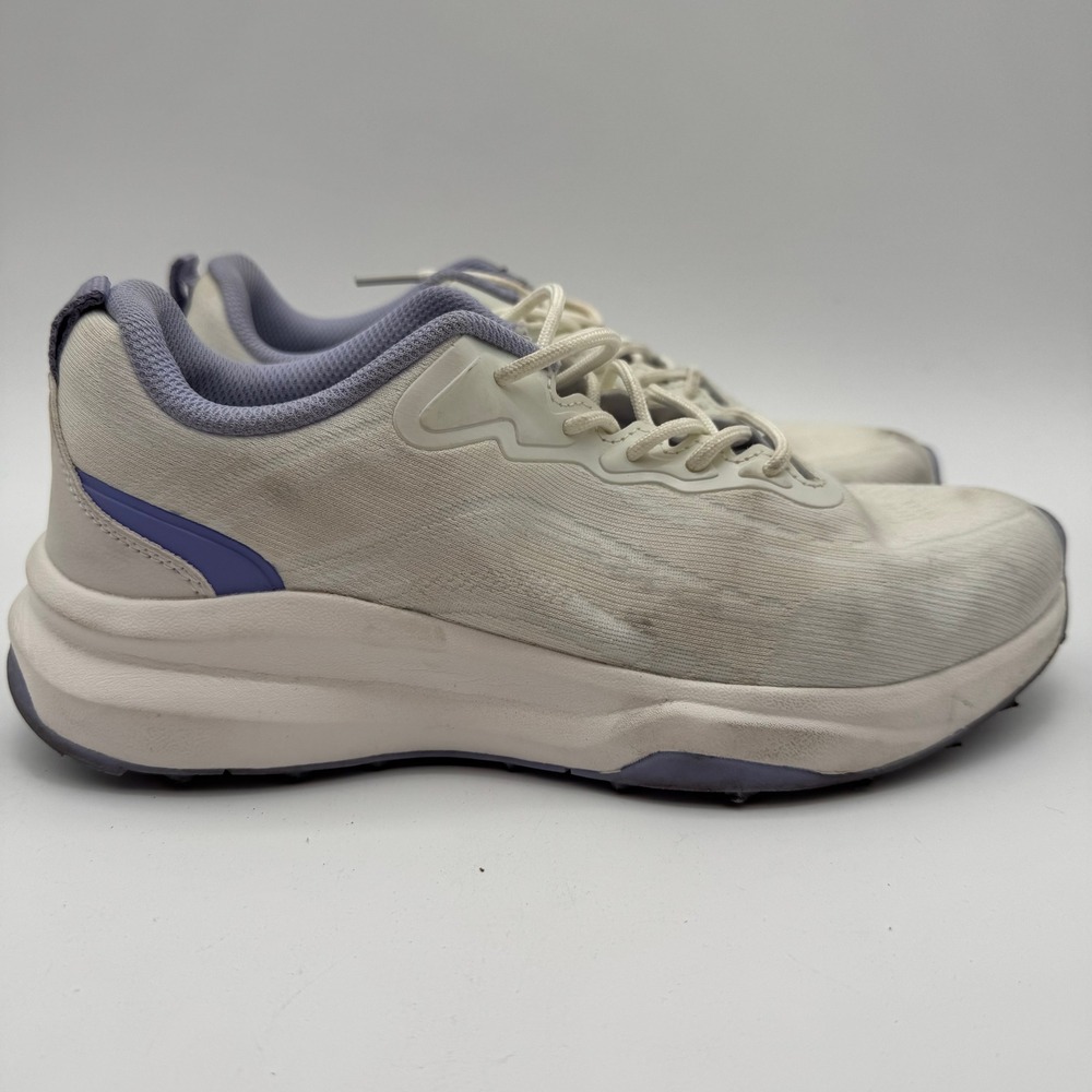 Khombu Patan Womens Sneakers Beige Lavender Memory Foam Athletic Shoes Size 8 - Picture 3 of 8